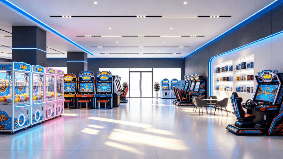 Case study of large game arcade