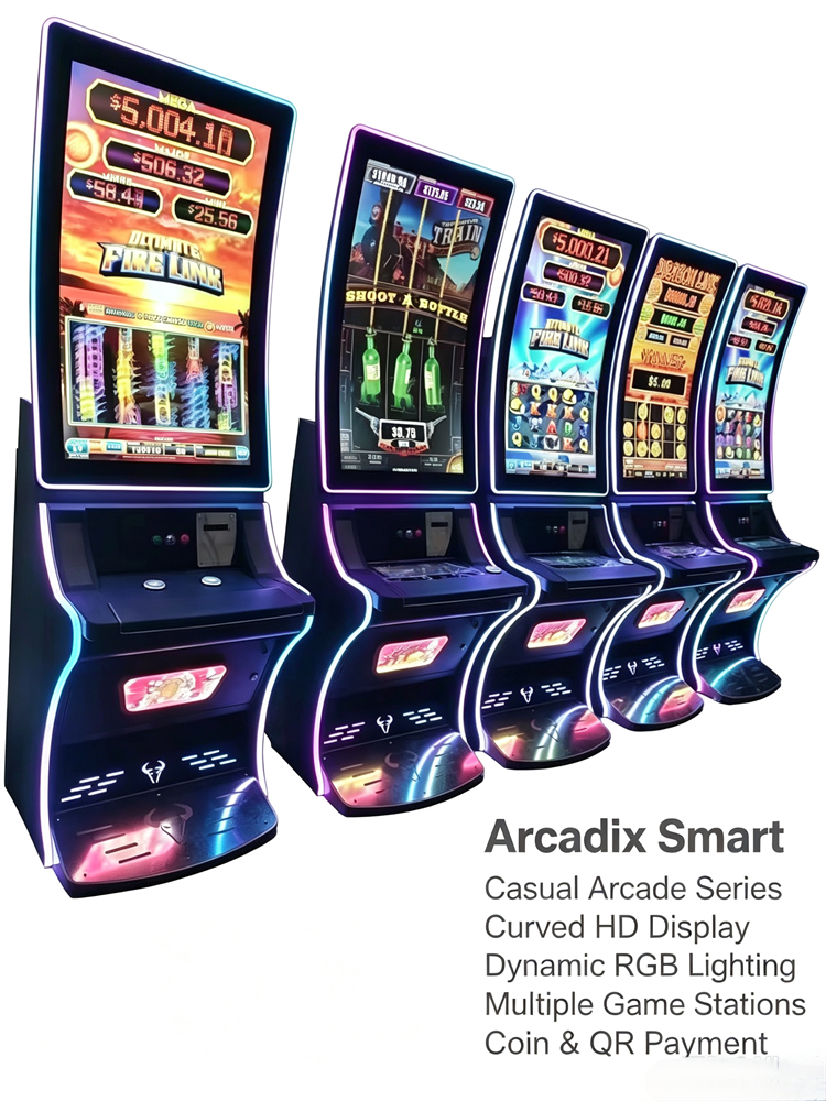 Reel‑Style Redemption Arcade Machine