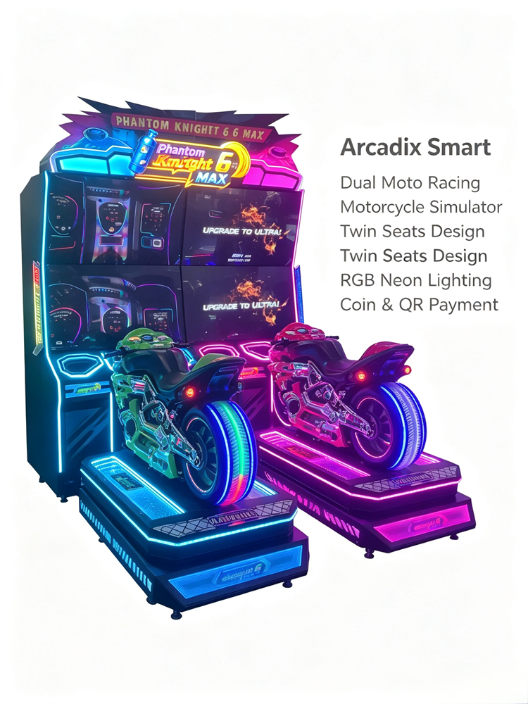 Simulation Motorcycle Series Arcade Machine