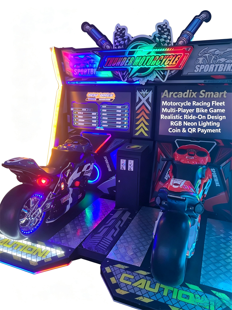Simulation Motorcycle Series Arcade Machine