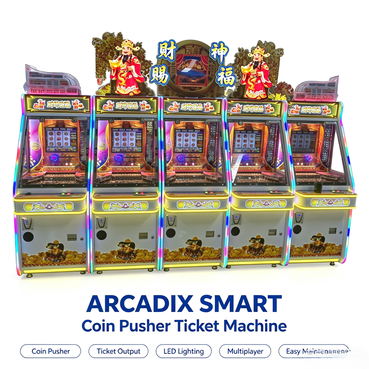 Coin Pusher Prize Arcade Machine