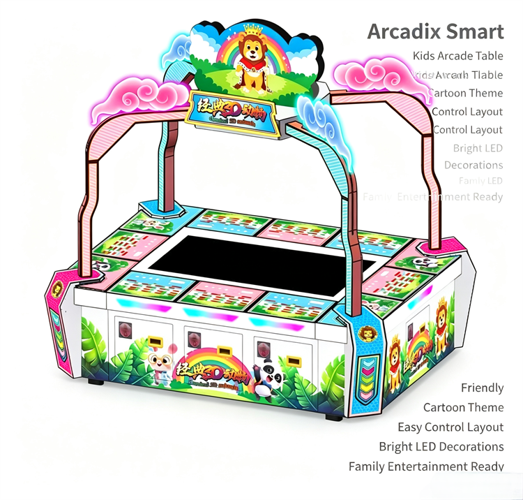 Flat‑Screen Guess‑Style Redemption Prize Arcade Machine
