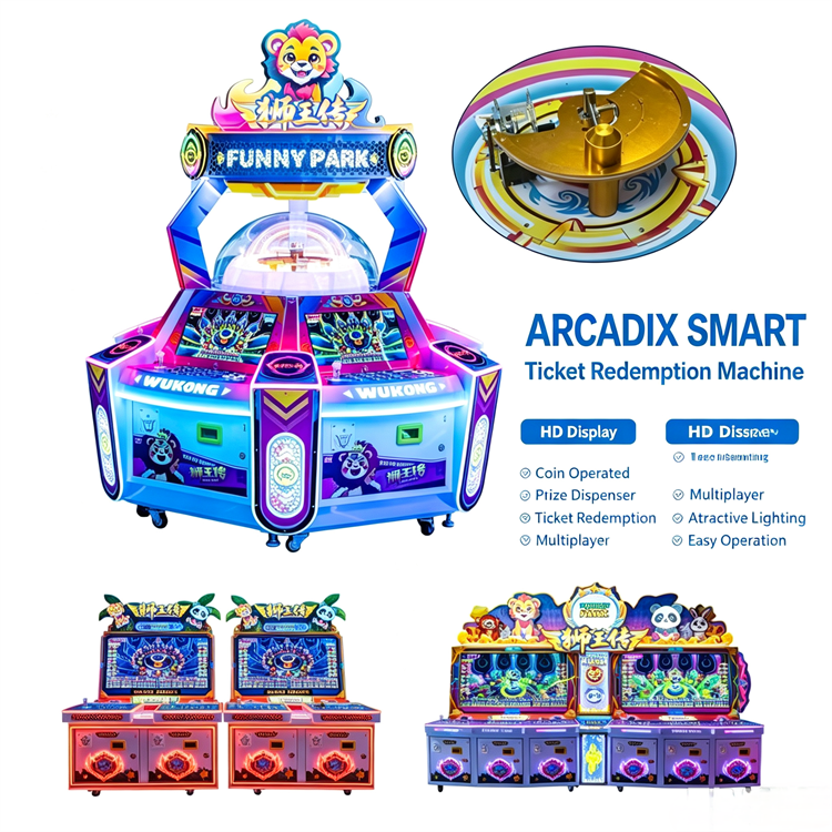 Flat‑Screen Guess‑Style Redemption Prize Arcade Machine